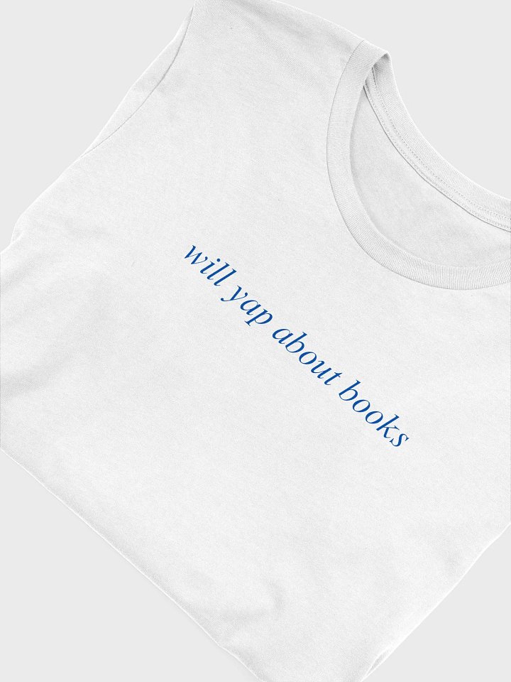 "Willl Wap About Books" T-shirt product image (1)