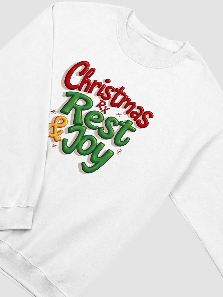 Christmas Rx Rest & Joy Crewneck Sweatshirt product image (17)