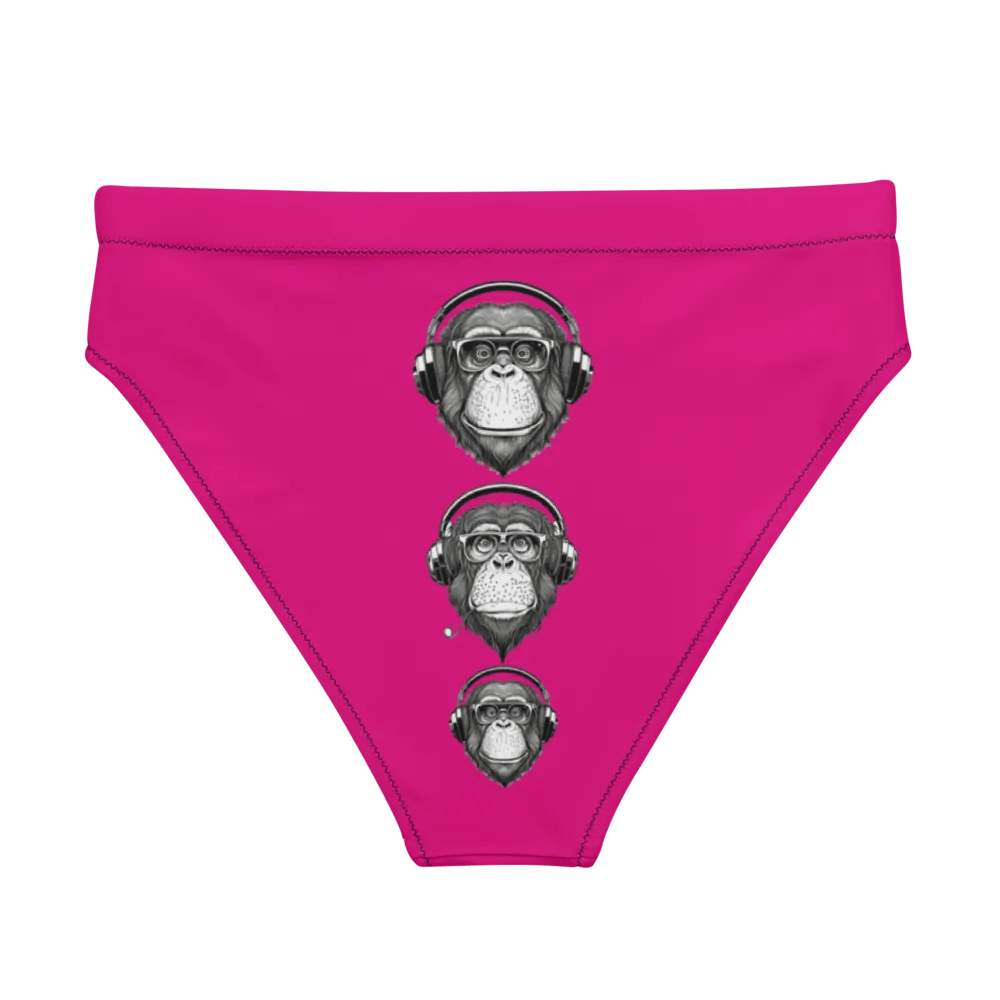 Monkey Business Tri Chimp Bikini Bottom product image (2)