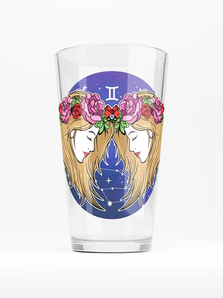 Celestial Gemini Shaker Pint Glass product image (1)