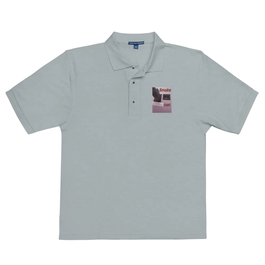 Embroidered Polo Style shirt Smoke test product image (5)