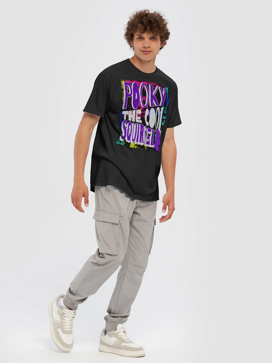 Pooky the Cool Squirrel Splatter T-Shirt product image (7)