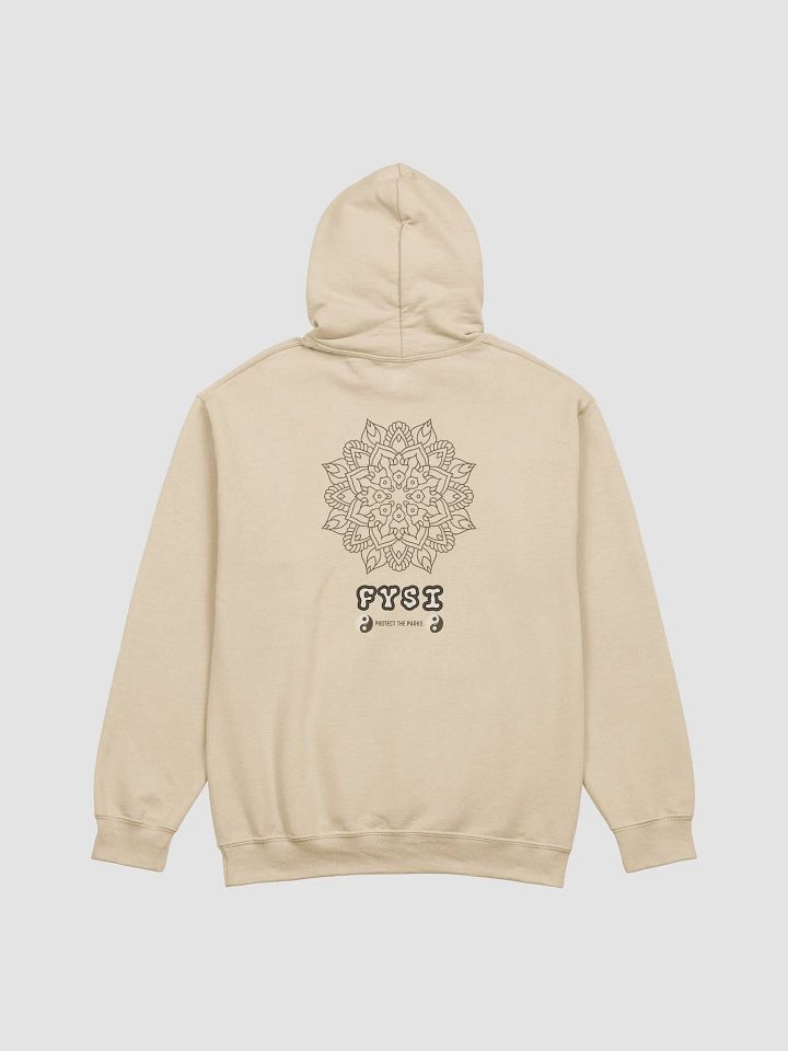 Floral Parks Adventure organic pullover hoodie product image (2)