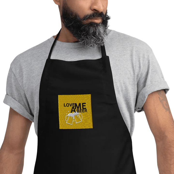 LOVE ME A BEER Apron product image (1)