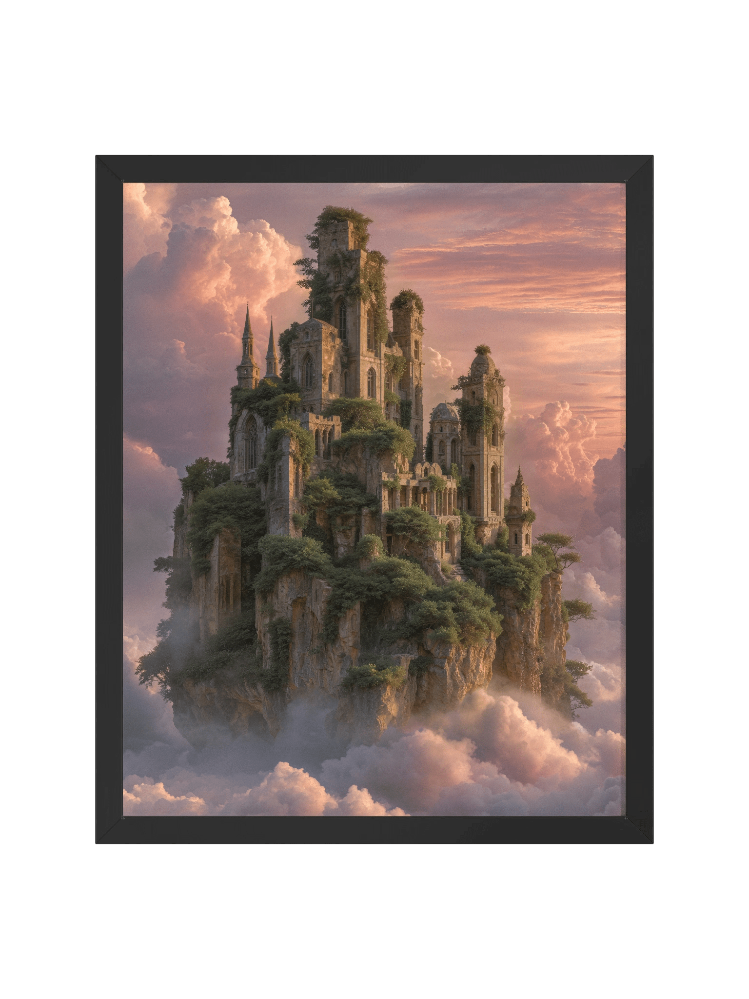 Skyward Bastion – Framed Poster product image (3)
