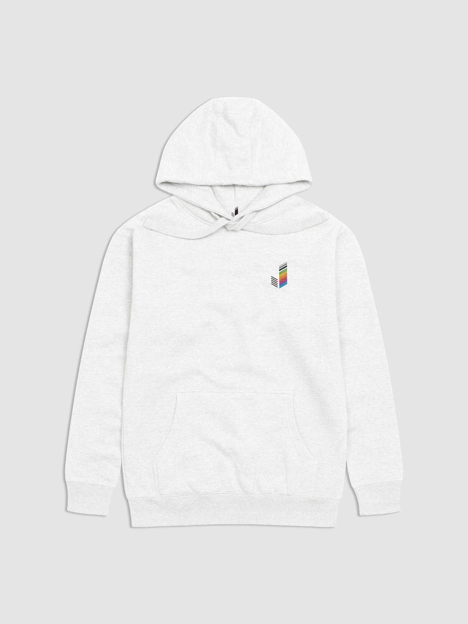 RETRO Logo Hoodie • White product image (1)