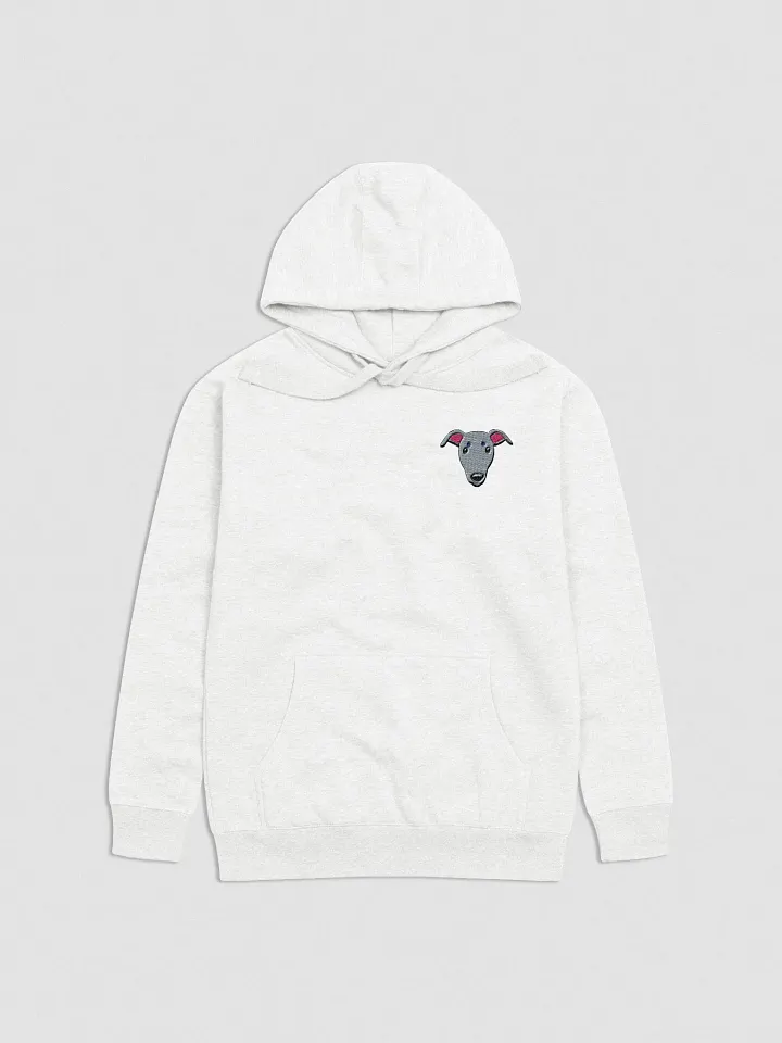 Stylized Whippet Dog Embroidered Hoodie product image (1)