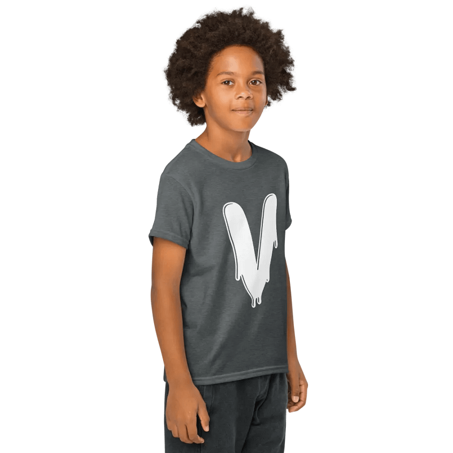 Melting Alphabet | Letter V | Youth Sports Tee product image (20)