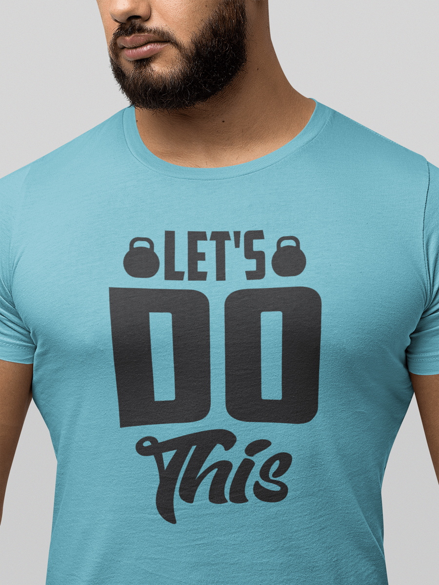 Bella+Canvas Triblend Short Sleeve- Quote Let's Do This product image (1)