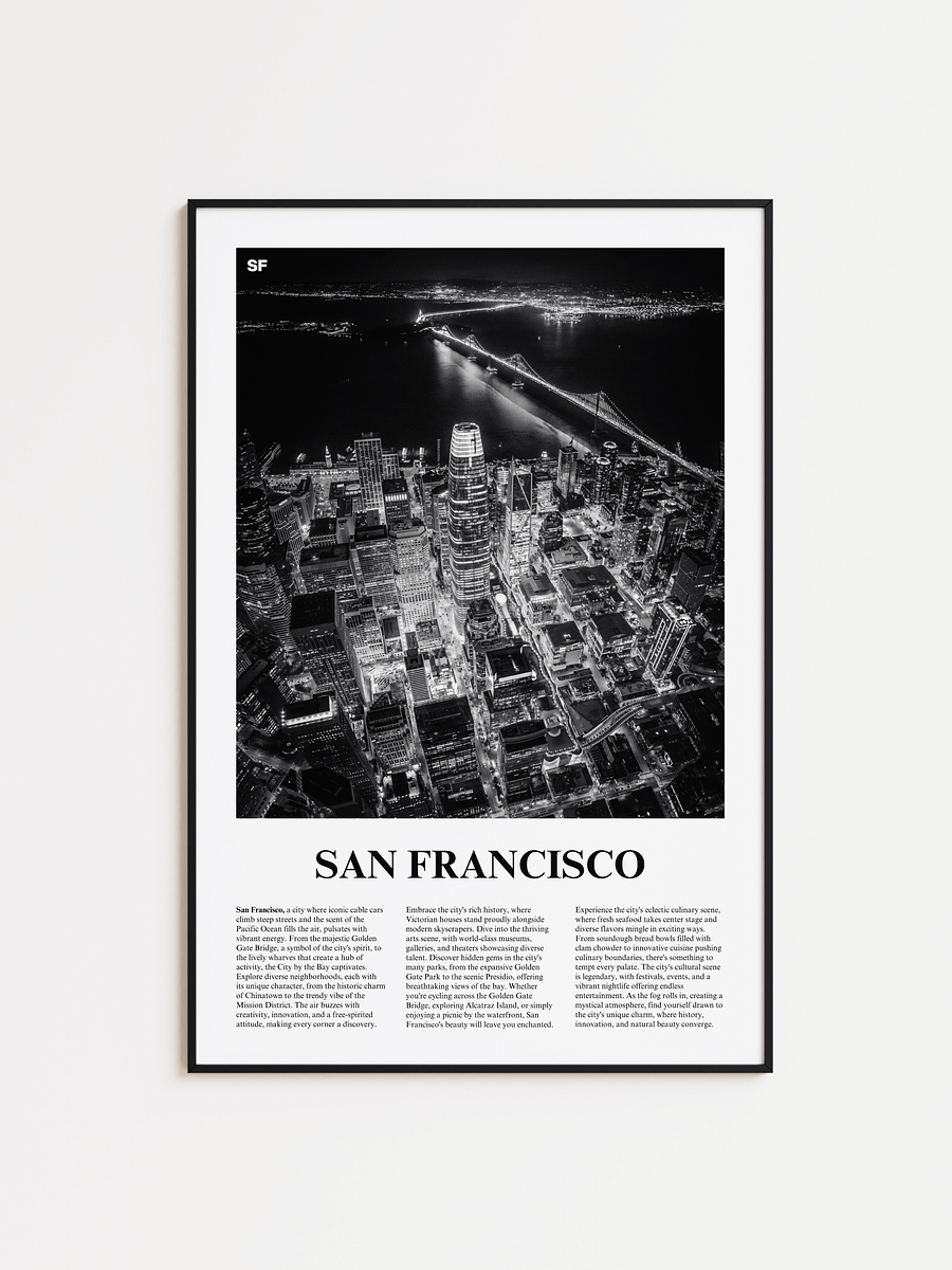 San Francisco 04 Newspaper Poster product image (1)