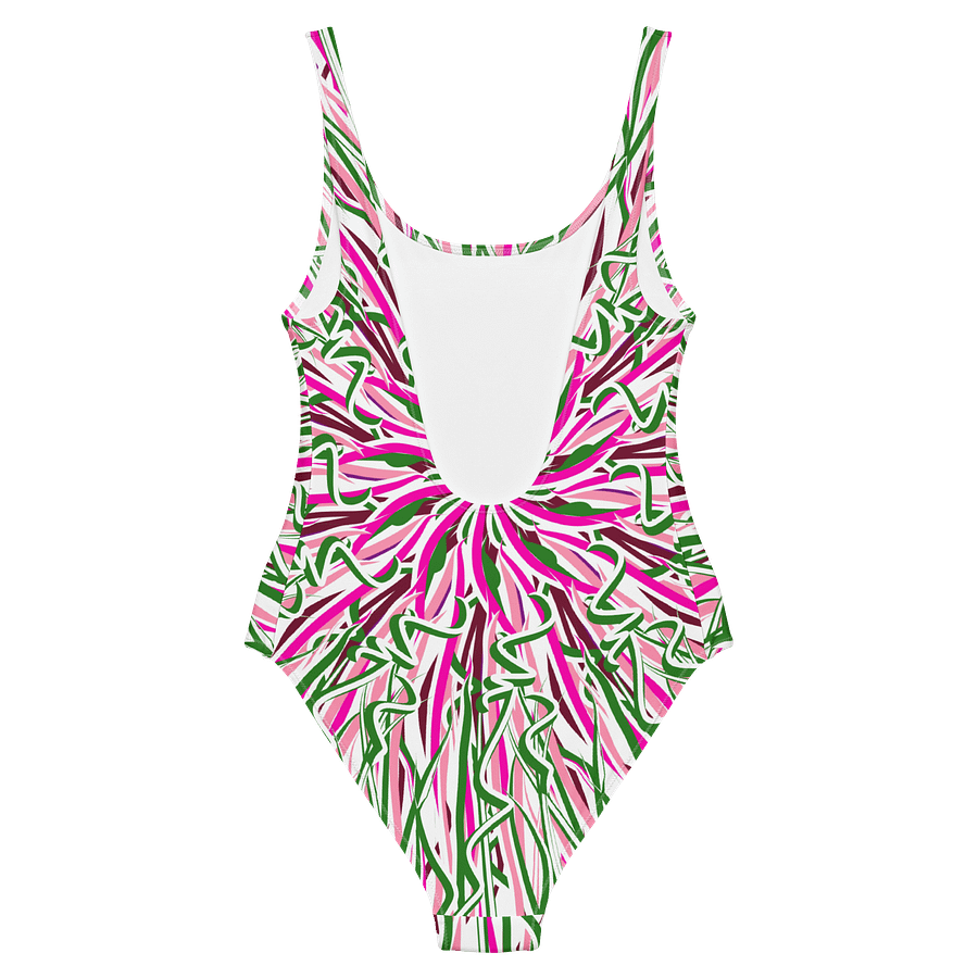 Radiant Swirls Custom One-Piece Swimsuit product image (6)