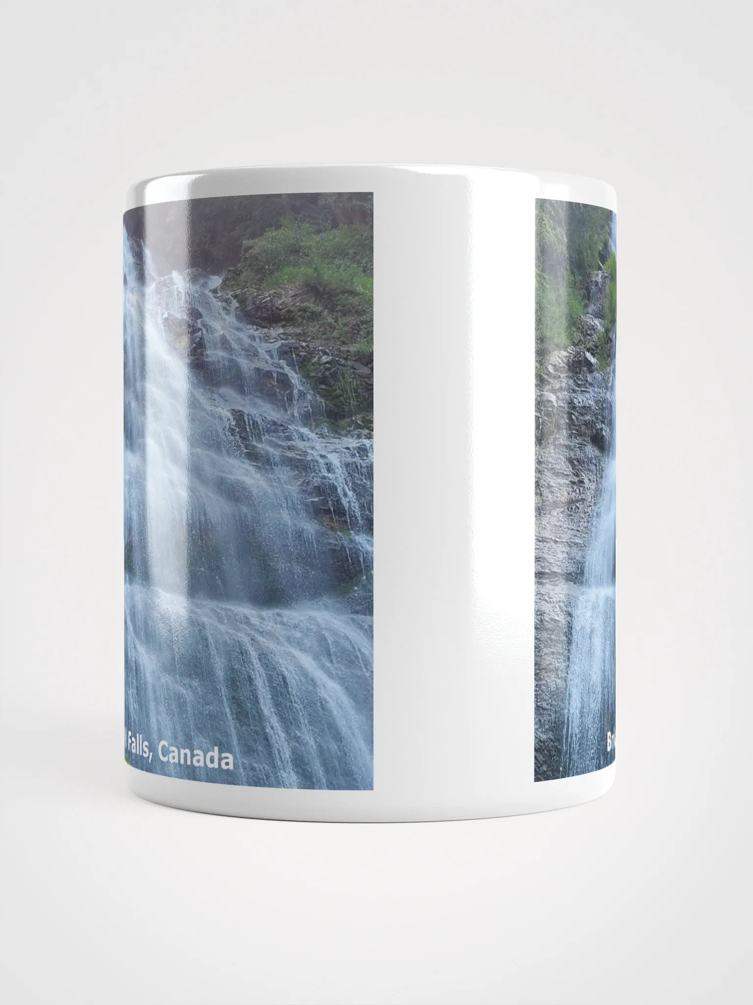 White Glossy Mug - Bridal Veil Falls product image (5)