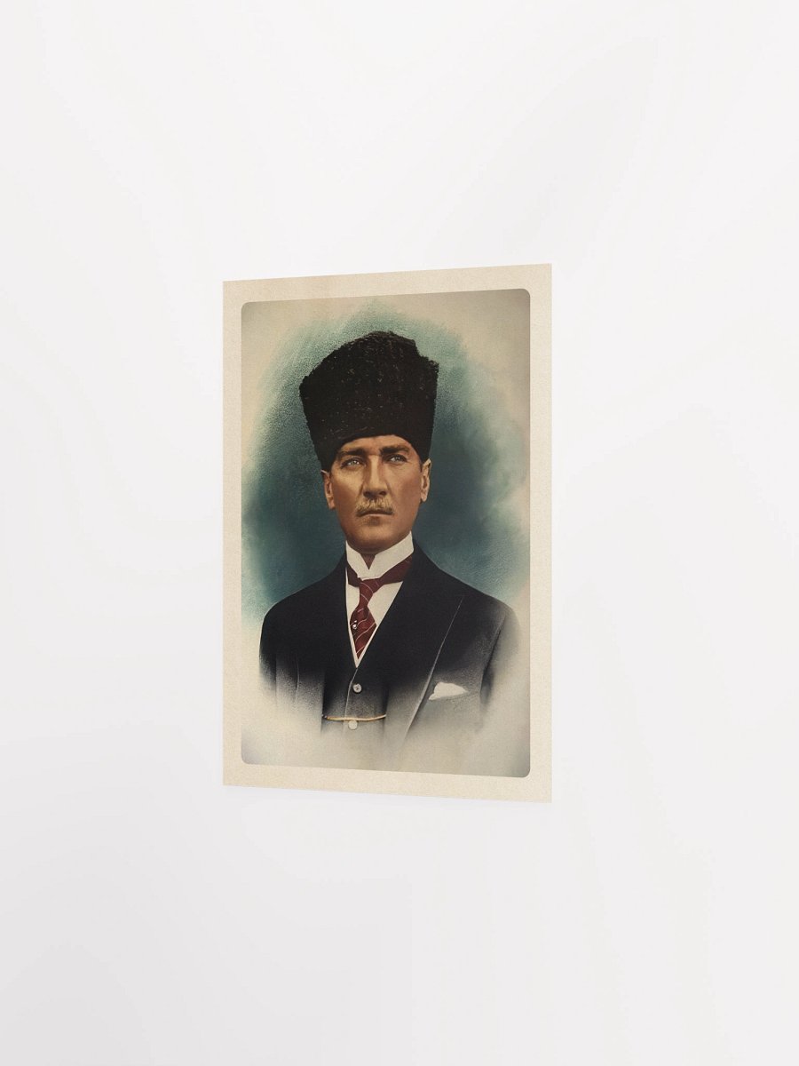 Mustafa Kemal Atatürk photo poster with border, 1920s — Turkey poster product image (8)