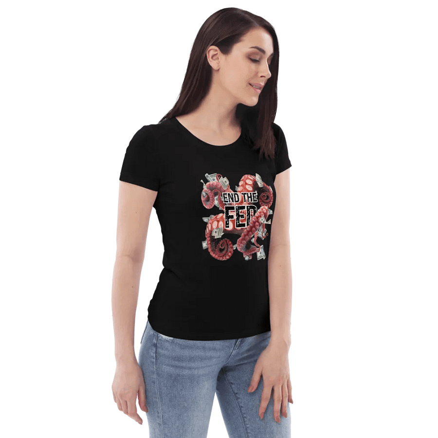 “End The Fed” Women’s Fitted T-Shirt product image (7)