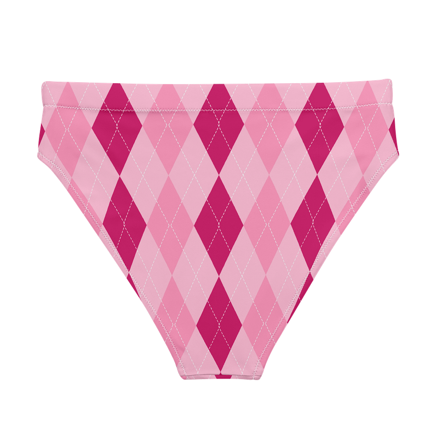 Pink Argyle Paradise Bikini Bottoms product image (2)