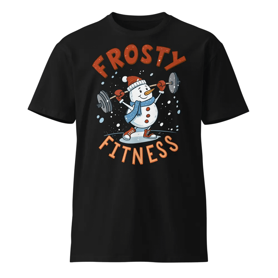Frosty Fitness Snowman T-Shirt product image (1)