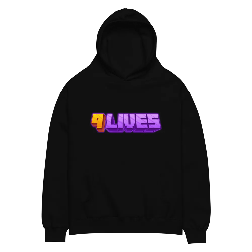 9 Lives Oversized Unisex Hoodie product image (4)