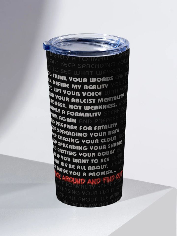 FAAFO Tumbler product image (2)