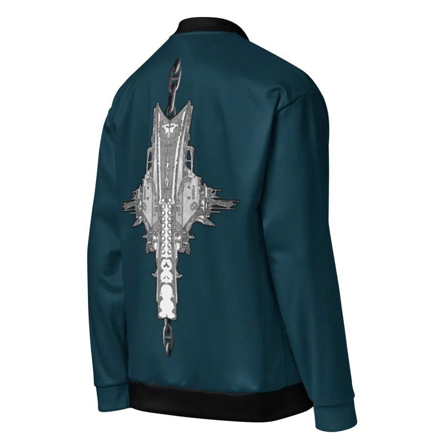Teal Foss double tug Bomber Jacket product image (5)