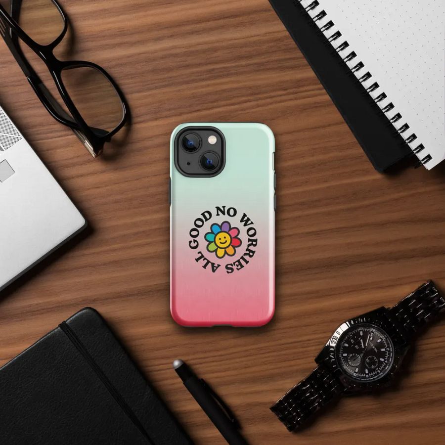 All Good Circle Tough iPhone Case product image (30)