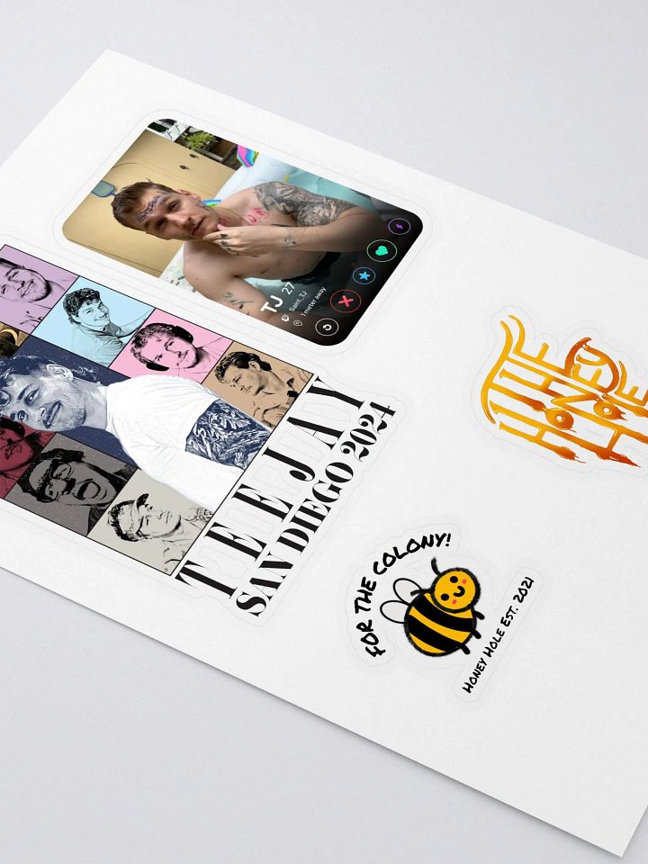 Honey Hole Die Cut Sticker Sheet product image (2)