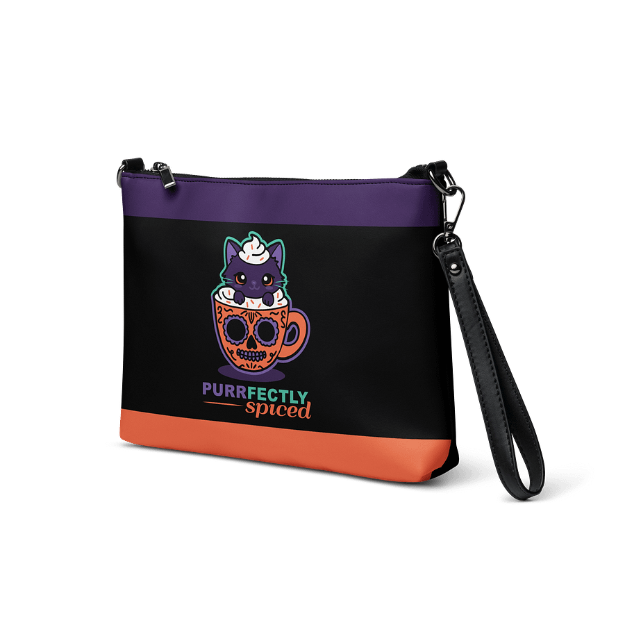 Purrfectly Spiced Flip-Sided Faux Leather Crossbody Bag product image (2)