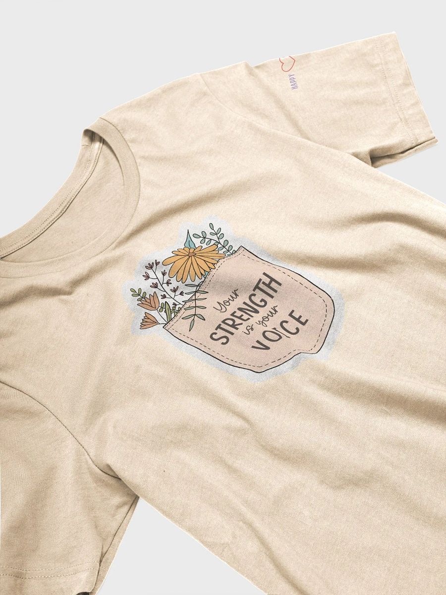 "Your Strength Is Your Voice" Unisex Tee product image (2)