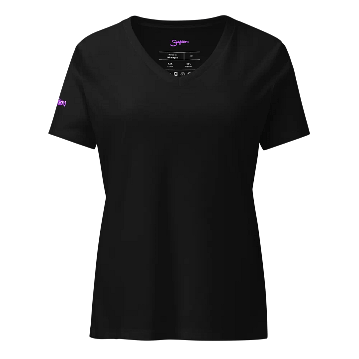 SandyVisions Skeleton Hand Women's V-Neck Tee product image (2)