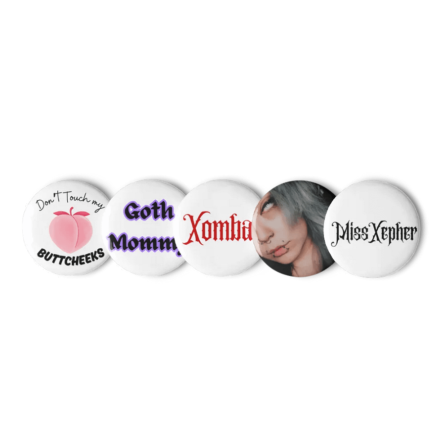 Dark Aesthetic Pin Button Set product image (9)