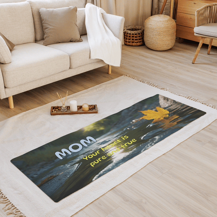 Heart Pure and True Yoga Mat product image (1)