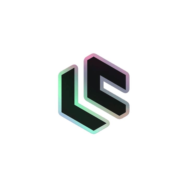 LC Logo Holo Sticker product image (2)