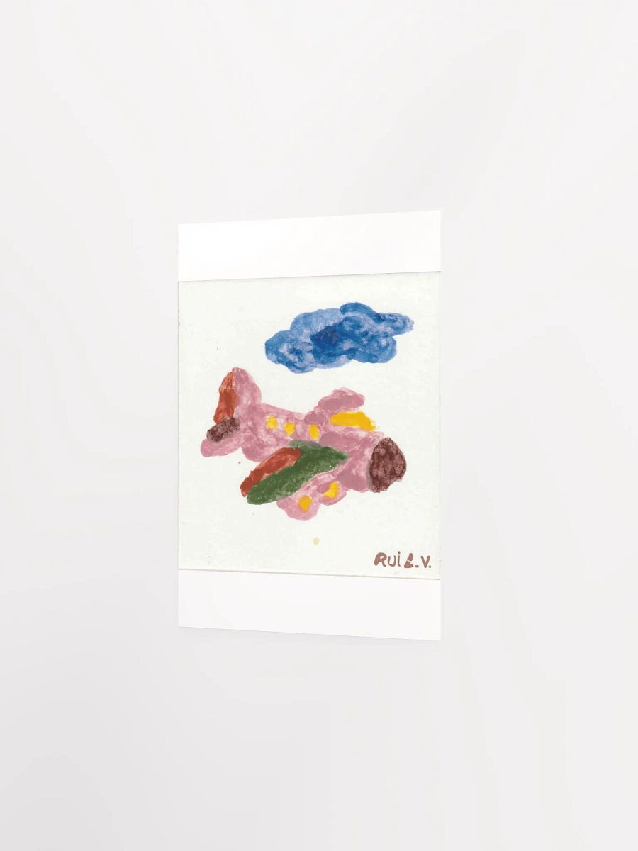 Kid Airplane (Enhanced Matte Paper Poster) product image (9)