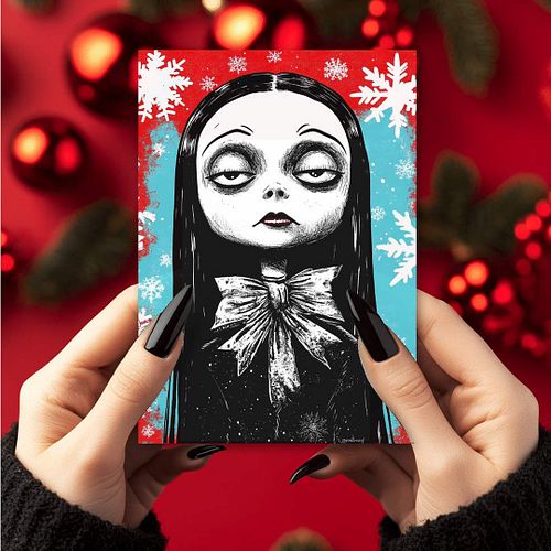 There's quite a selection of Christmas cards on the website now, with narky cats and monsters - cards for the darklings.

mor...