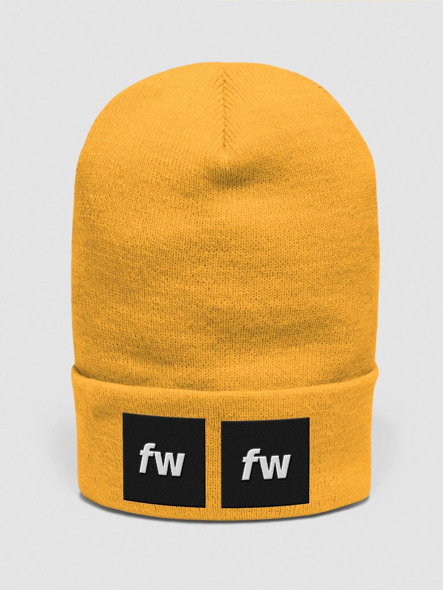 FW Contrast Cuffed Beanie product image (1)
