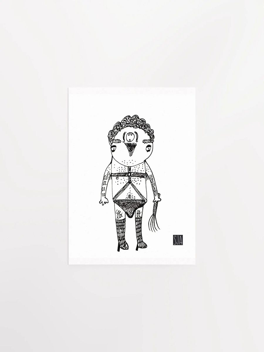 Guy I Saw One Time At The Blues Festival matte poster product image (1)