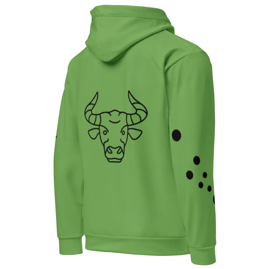 Green Taurus Unisex Hoodie product image (5)