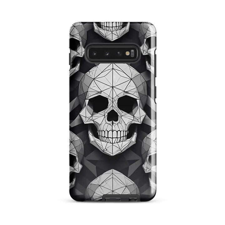 Edgy Geometry: Geometric Skull Samsung Galaxy Case product image (47)