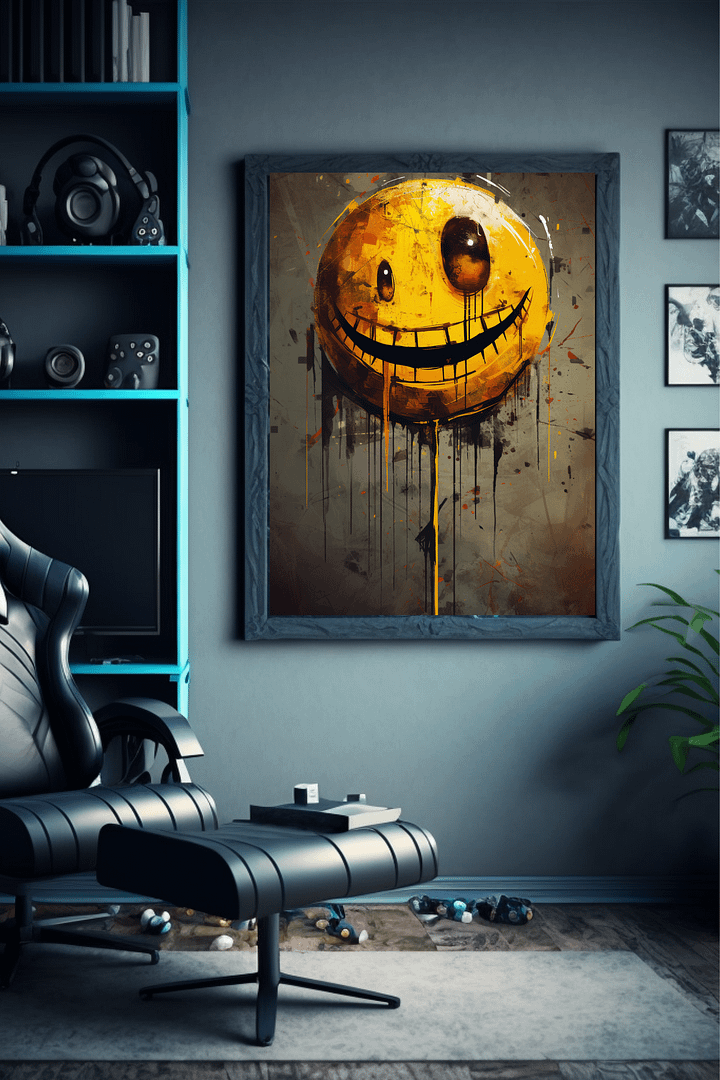 Dripping Emotions Framed Wall Art Canvas product image (1)