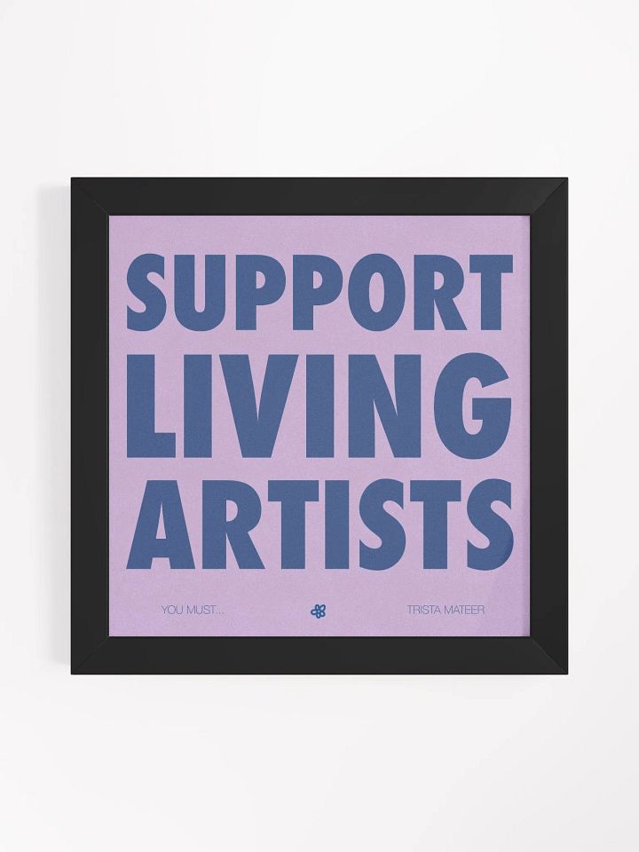 You Must 2 - Framed Art Print product image (1)
