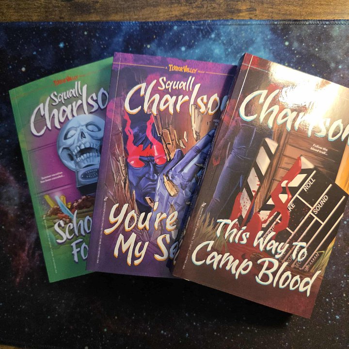 Terror Valley Trilogy Set (Retro Paperback Size) (Signed) product image (2)