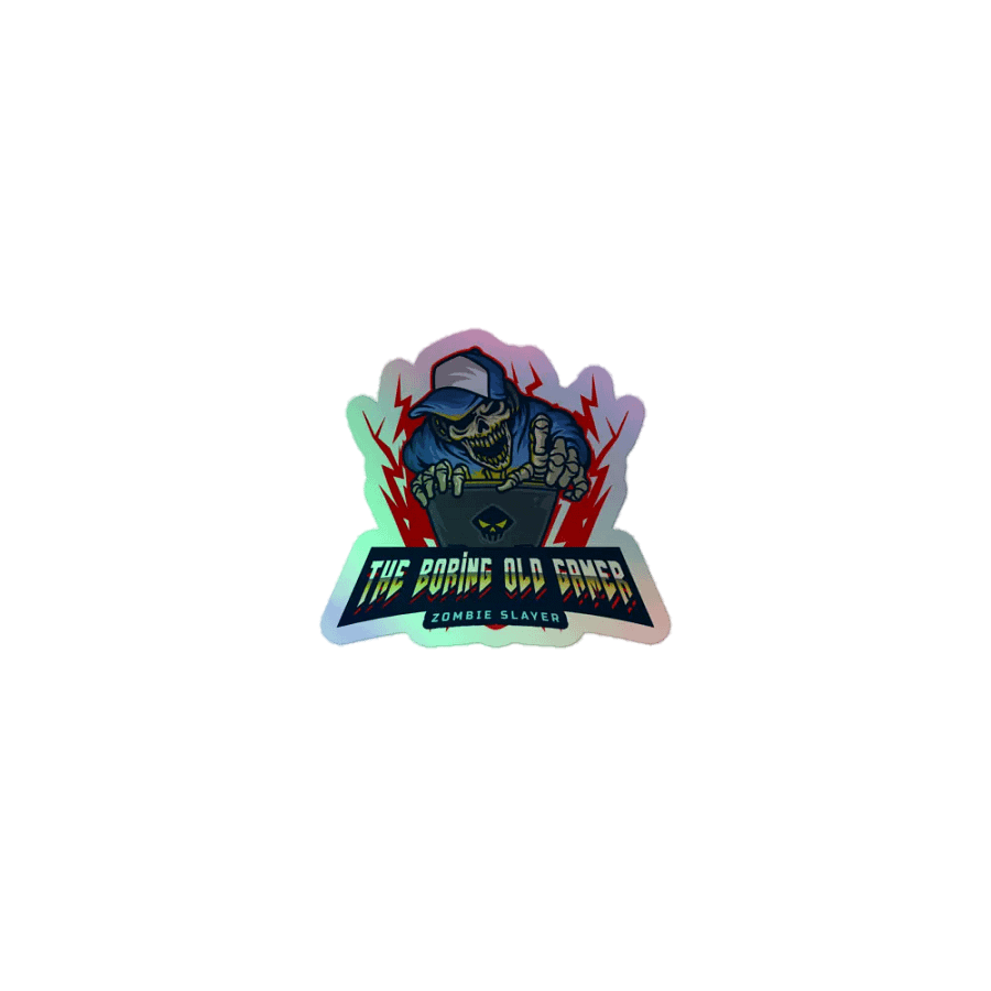 Zombie Slayer Holographic Sticker Sheet product image (1)