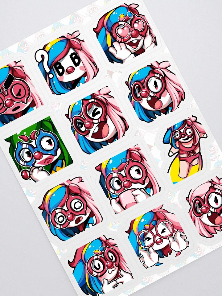 Emote Sticker Sheet product image (2)