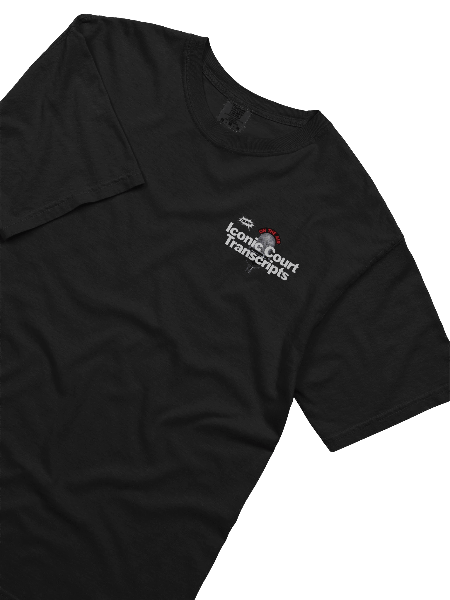 Iconic Court Transcripts Black T-Shirt product image (3)
