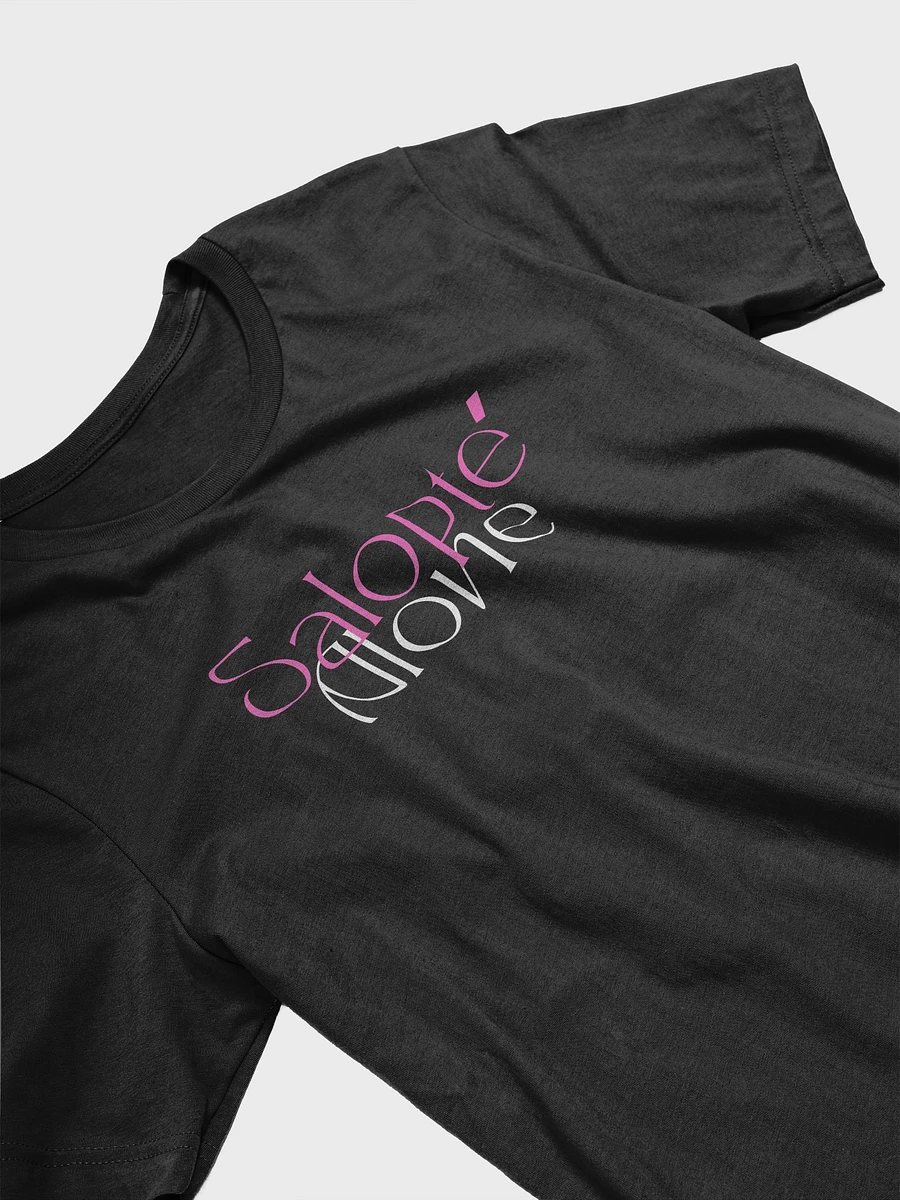 Salopte Alone Pink Text T Shirt product image (3)