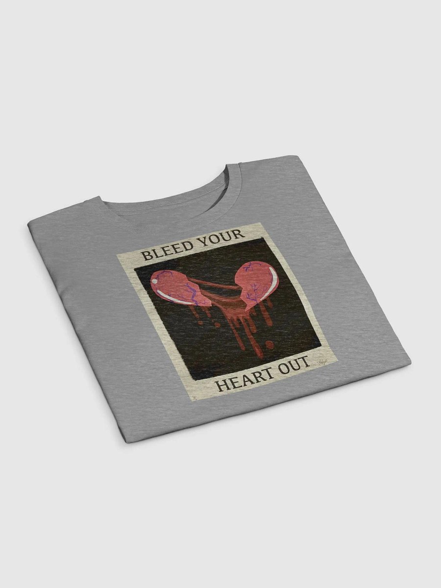 Bleed Your Heart Out Crop Top Front Only (Traditional) product image (3)