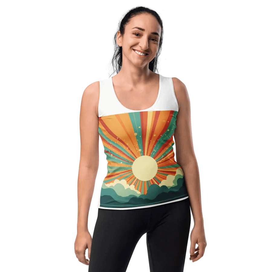 Retro Radiance Women's Tank Top product image (10)