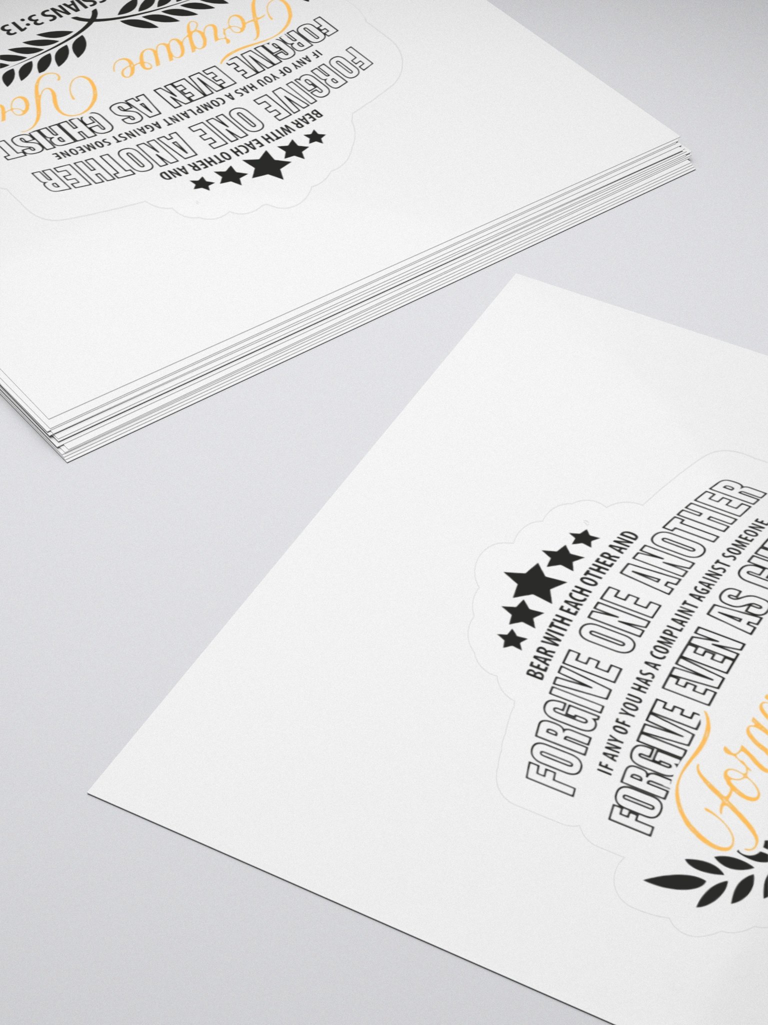 Colossians 3:13 Scripture Sticker product image (13)