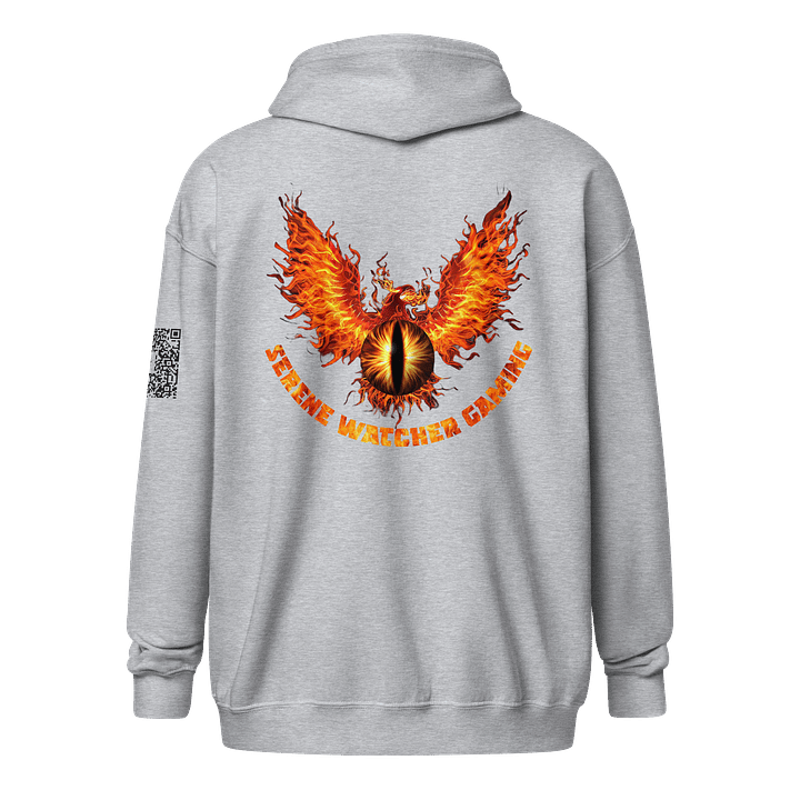 Gildan Zip-up Hoodie in Sport Grey product image (2)