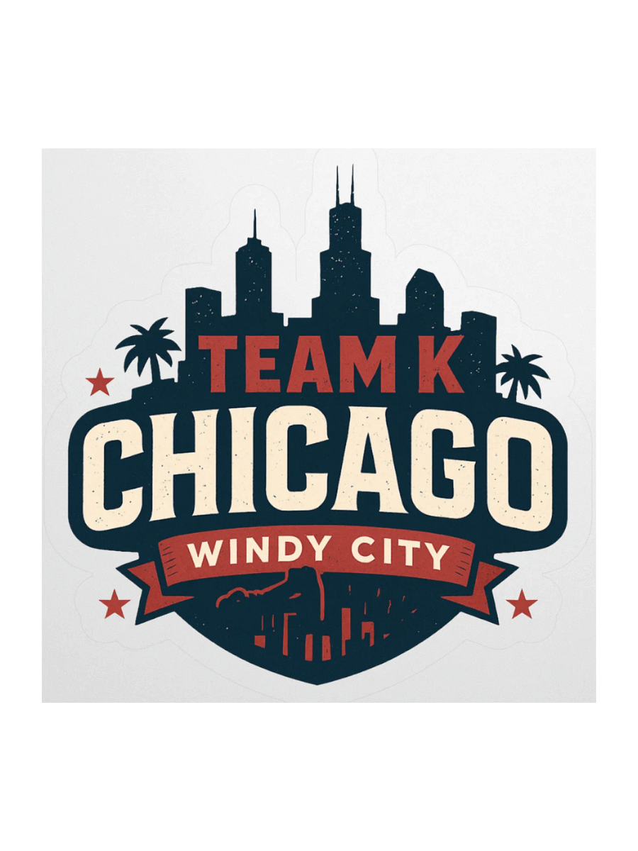 Team K Chicago STICKERS product image (1)