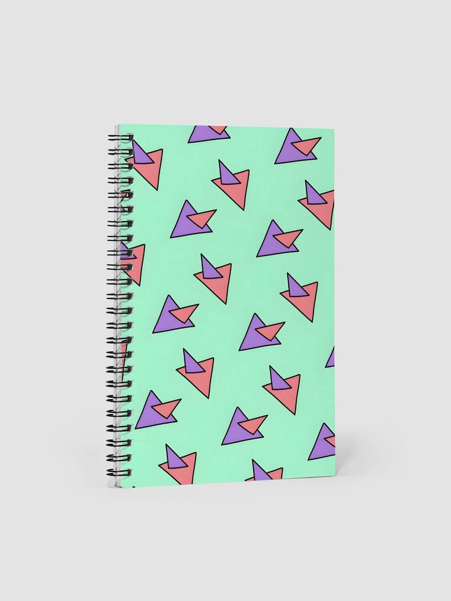 Modern Memphis Note Book - Green product image (1)
